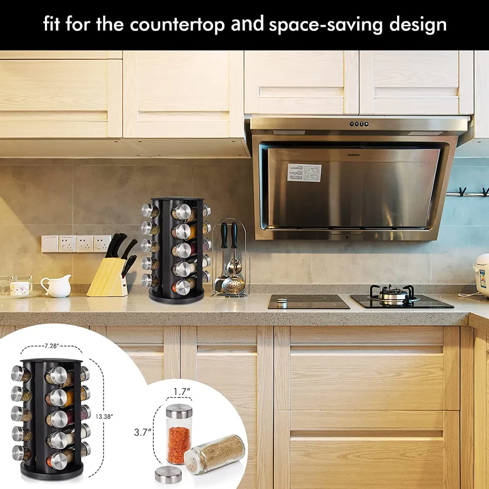 (Store Closing Sale) Spice rack, countertop spice rack organizer