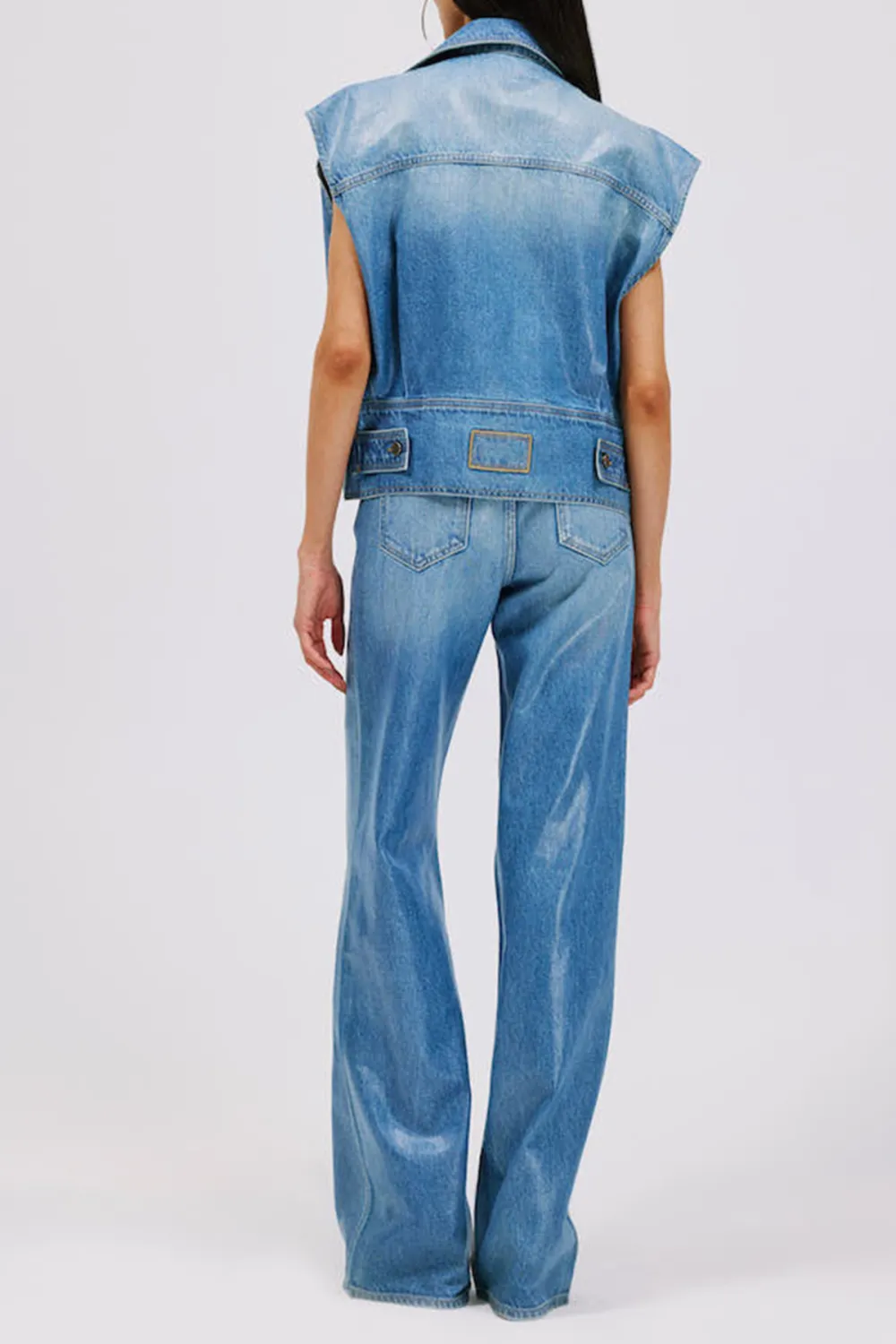 Bootcut Denim Pants