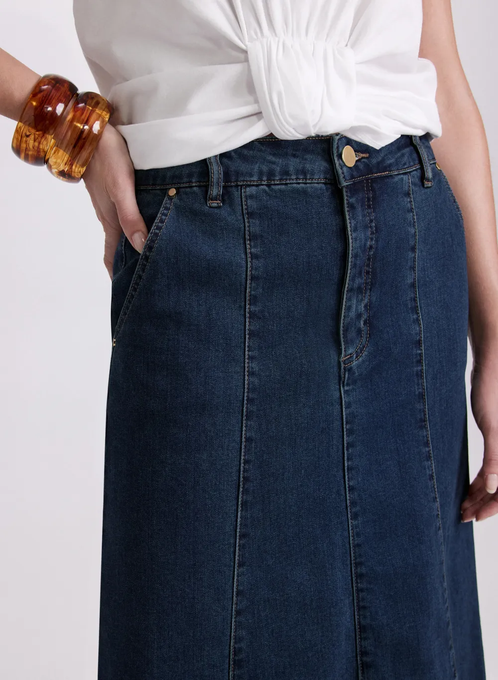 Denim Mermaid Skirt