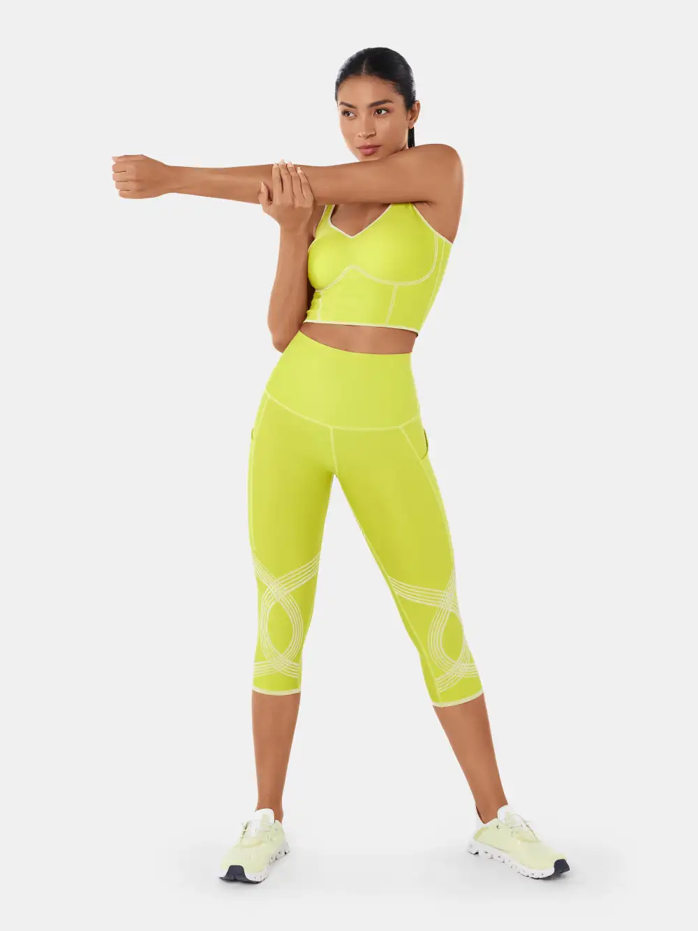 Body Sculpt Side Pocket Capri Leggings