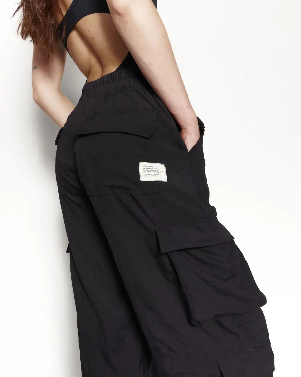 Relaxed Parachute Pants