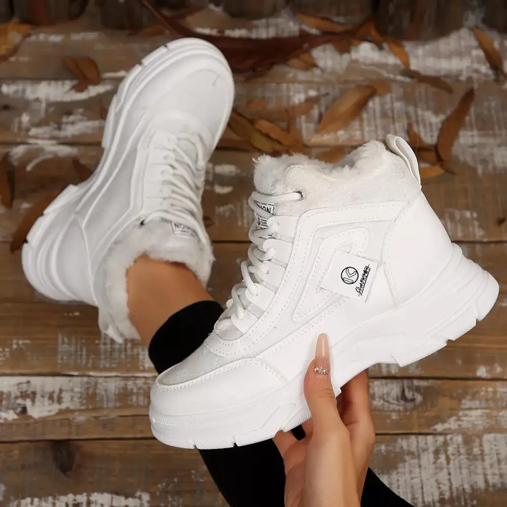Plush Lined Ankle Boots