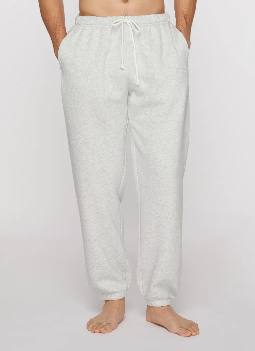 Casual Daily Soft Loose Comfortable White Pants