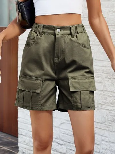 Soft Touch Clean Pocket Detail Shorts