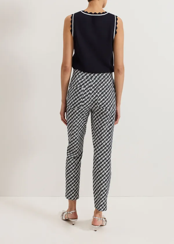 Art Print Women's Cone-Shaped Pants
