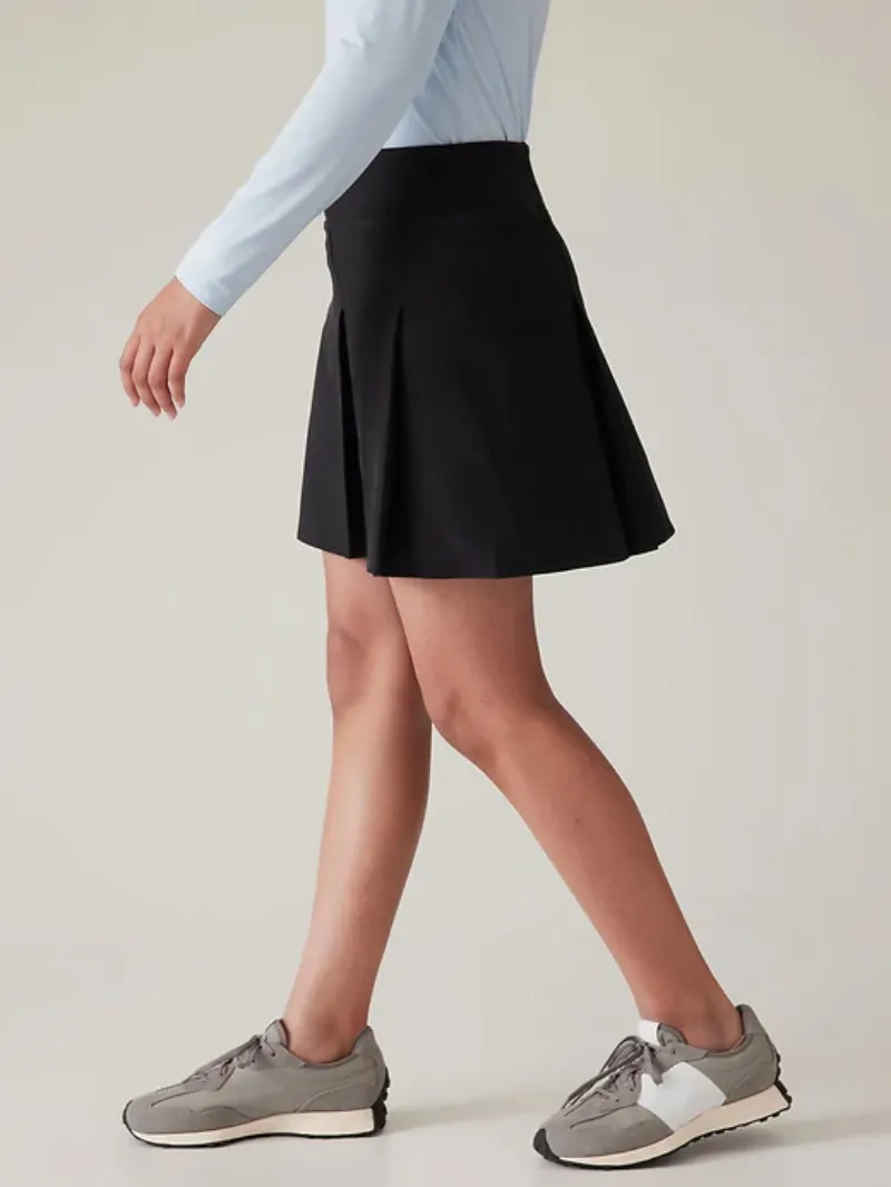 PLEATED UNIFORM SKORT