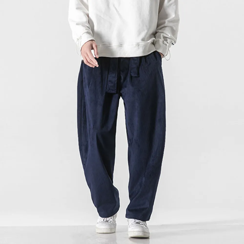 Minimal Relaxed Harem Pants