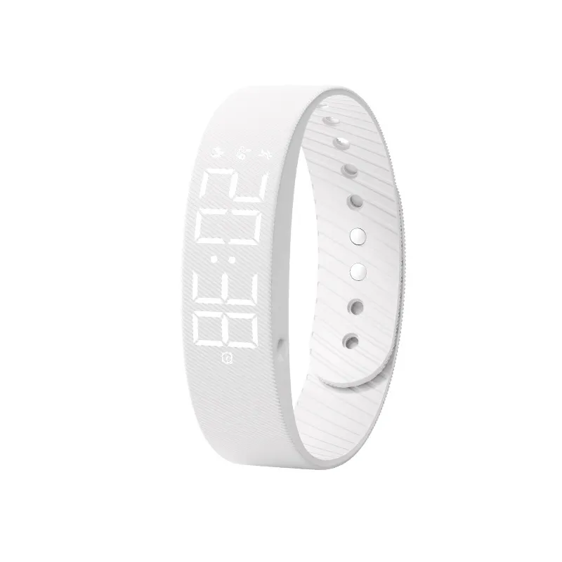 Silent Vibrating Alarm Clock – Wrist-Worn Wake-Up Device for Heavy Sleepers, Won't Disturb Your Partner, 2 Intensity Levels, Up to 3 Alarms, 14+ Day Rechargeable Battery