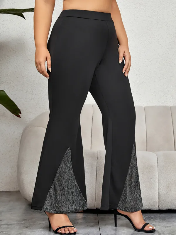 Women Flared Pants Popular Large Size Trousers