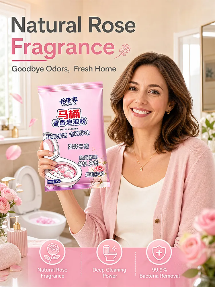 Toilet Fragrance Bubble Powder