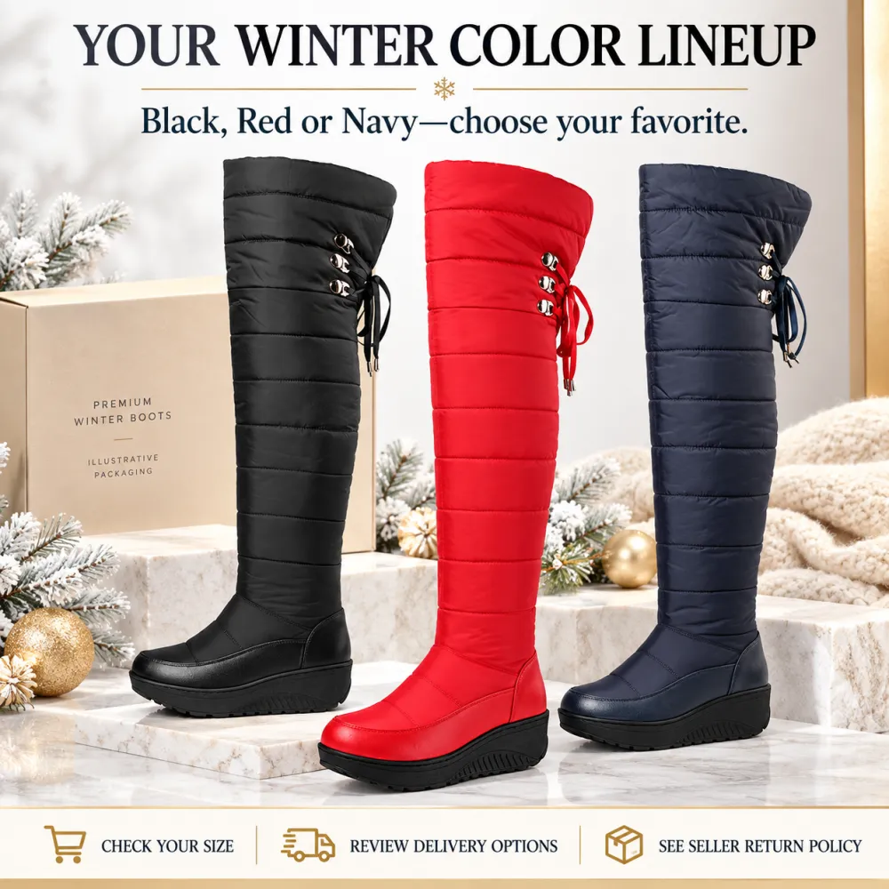 Knee-High Thermal Boots