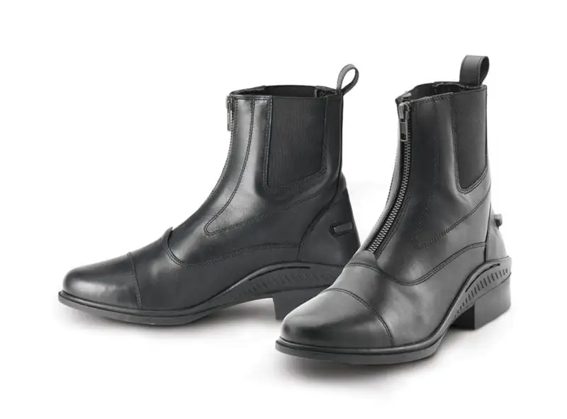Refined Leather Riding Boots