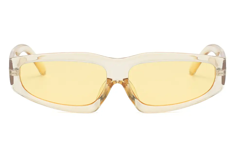 Statement Rectangle Frame Sunglasses