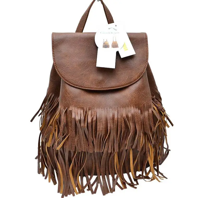 Vegan Leather Stylish Backpack