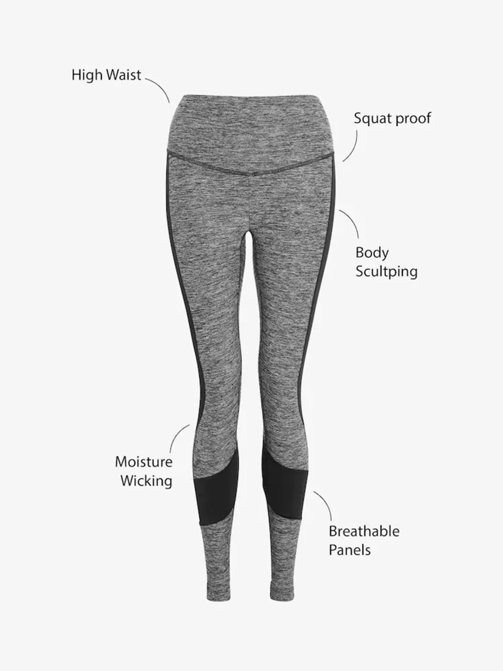 High-Waisted Leggings For Sports