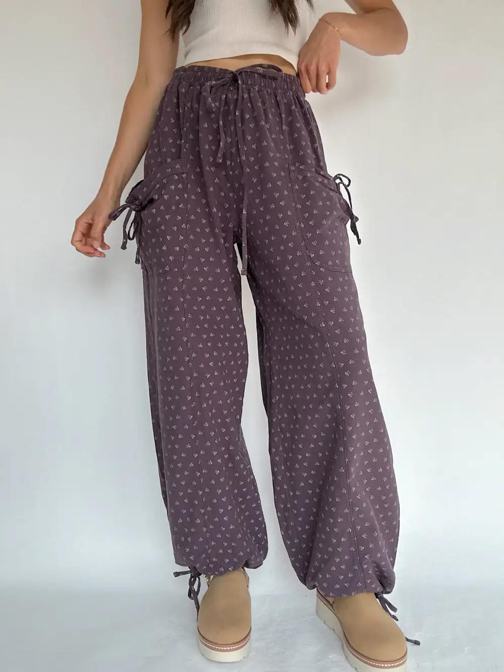 Soft Knit Wide Leg Pants