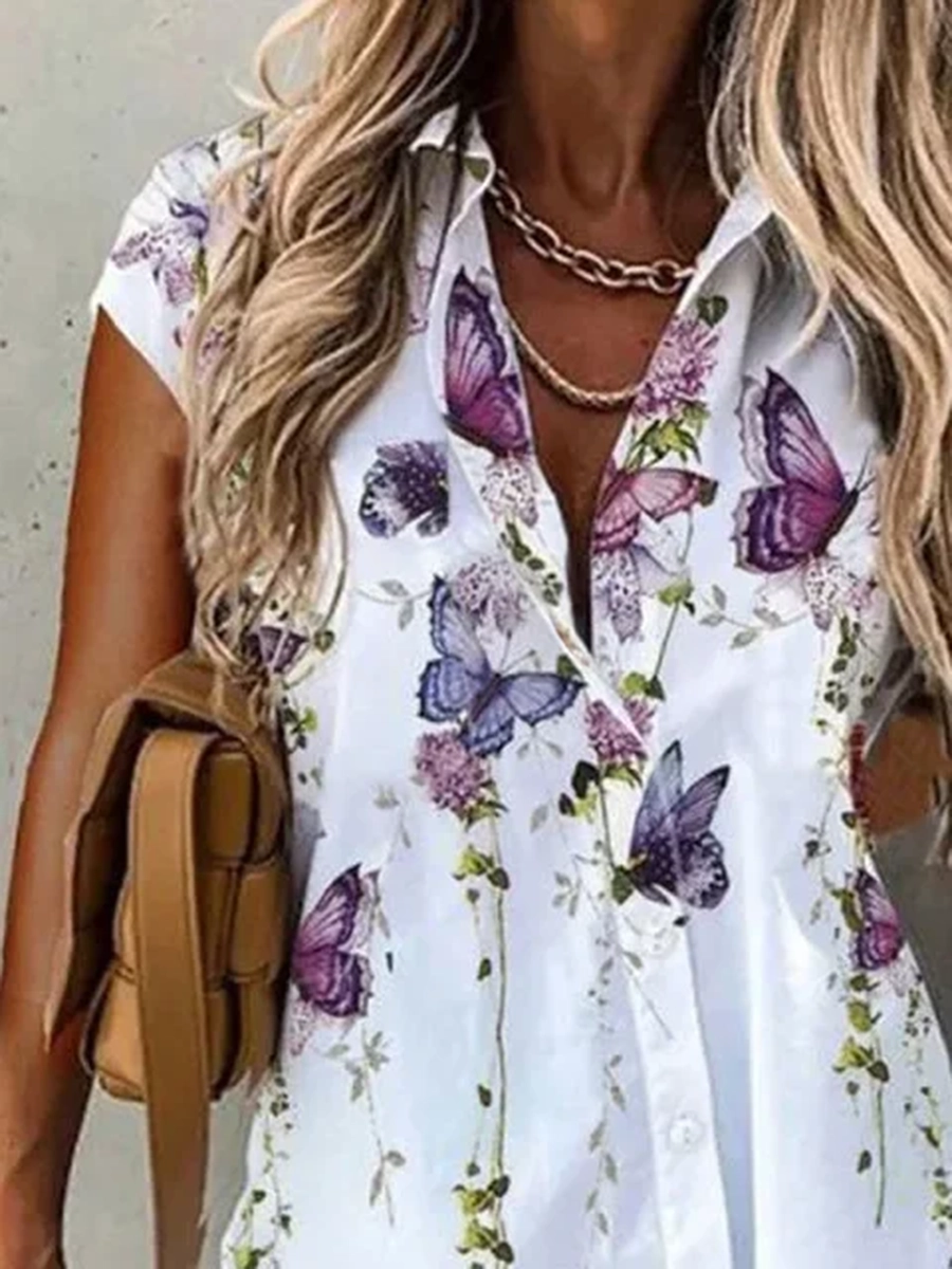 Printed Short Sleeve Shirt