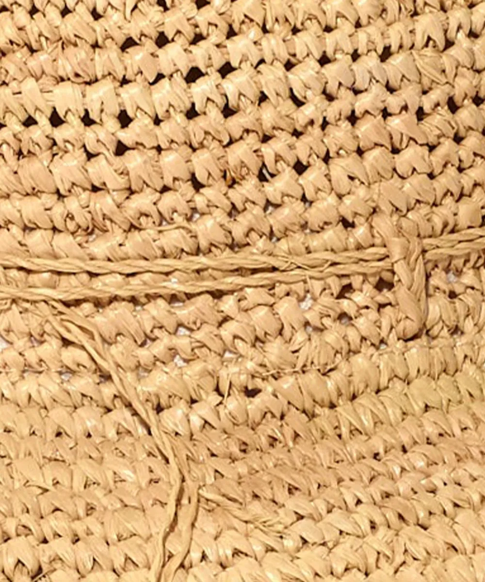 Casual Style Raffia Straw Hat