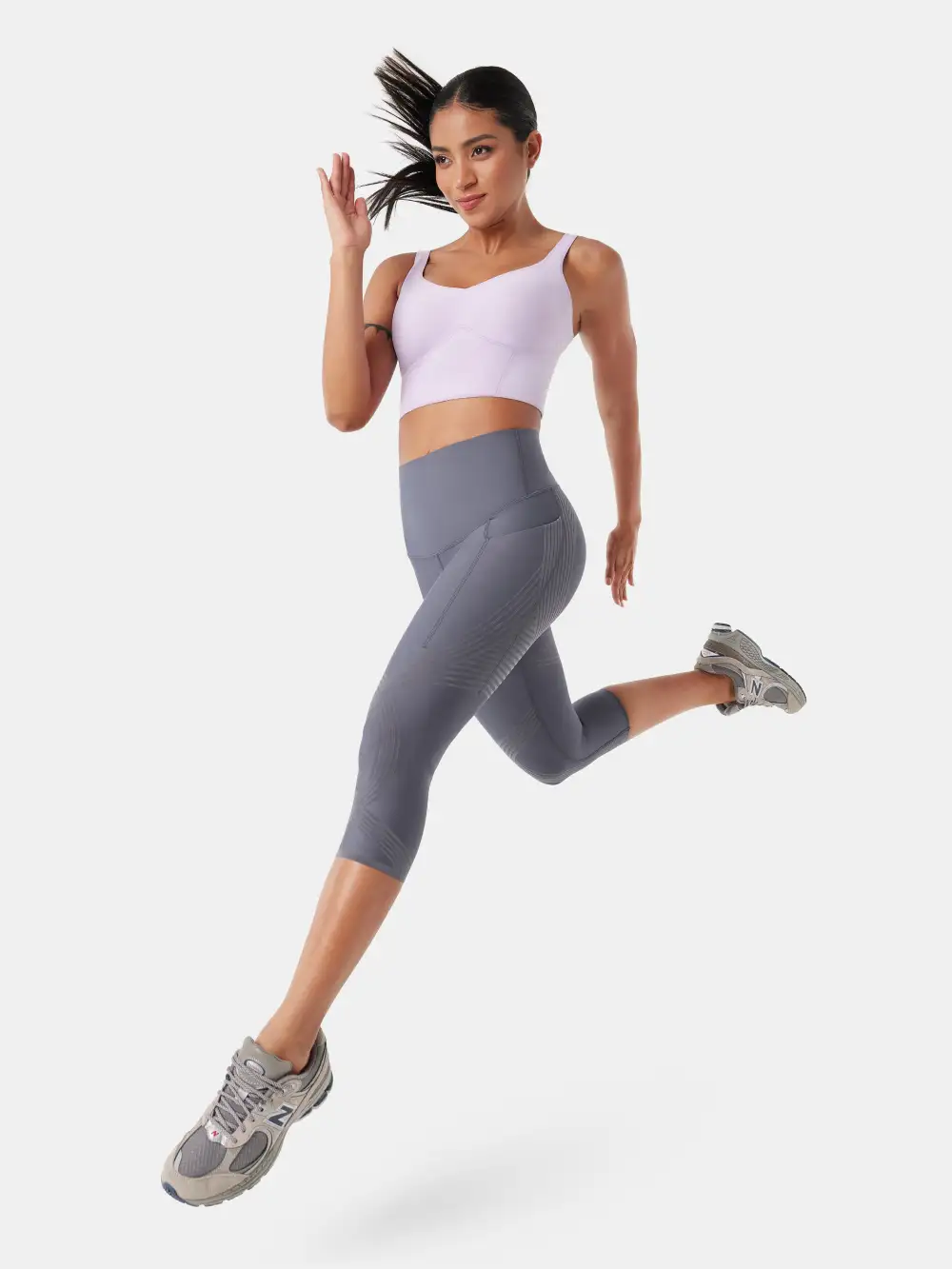 Body Sculpt Side Pocket Capri Leggings