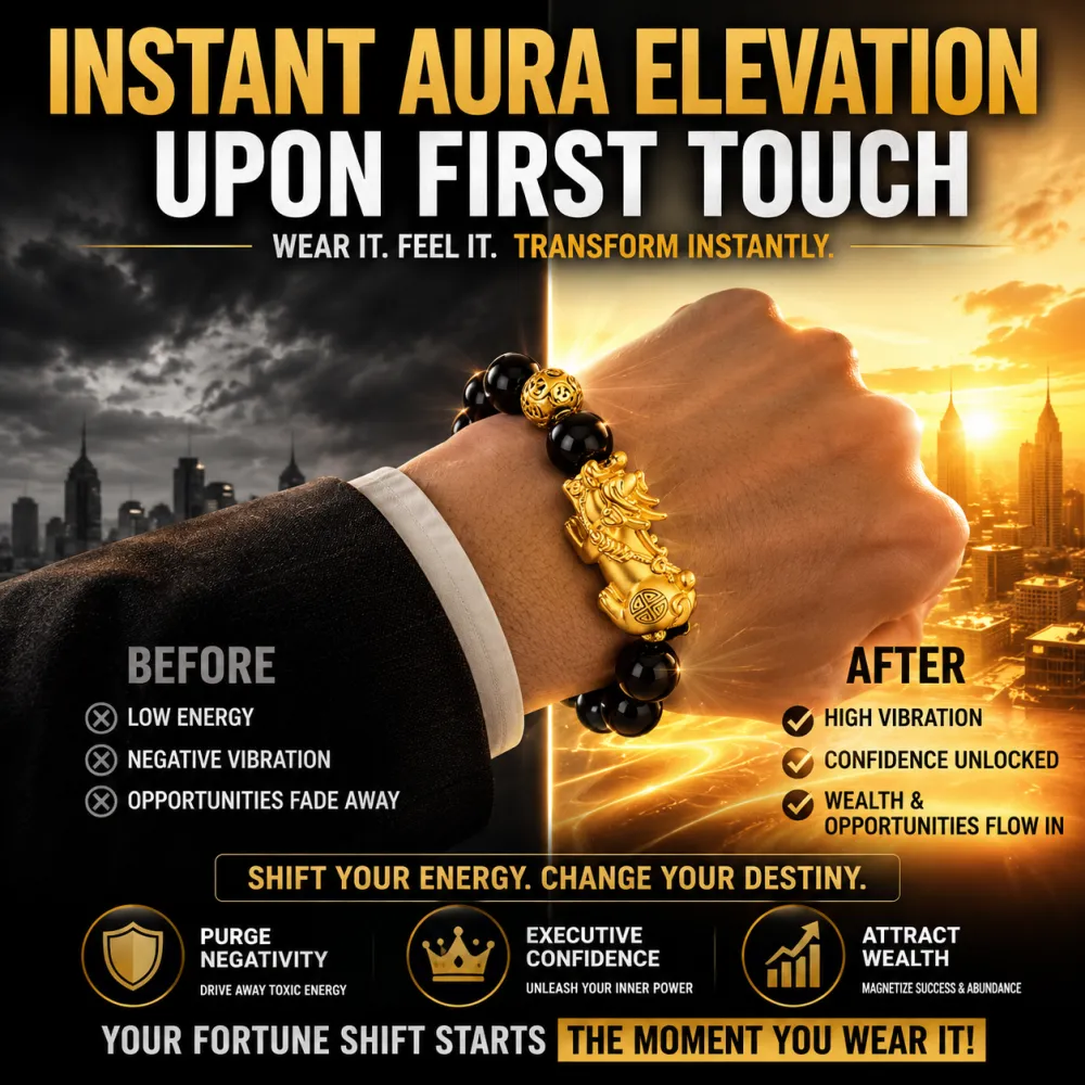 Obsidian Wealth Attracting Bracelet