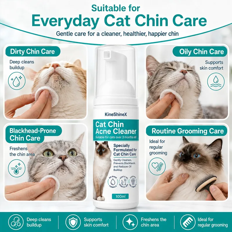 Pet Dry Shampoo Foam for Cats & Dogs, Waterless Rinse-Free, Gentle Formula, Deep Cleansing & Moisturizing