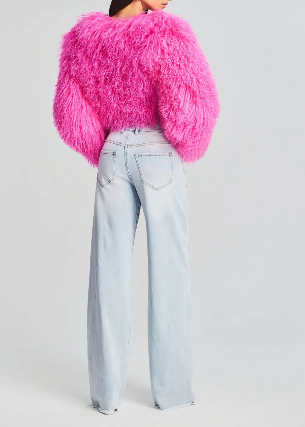 Long Sleeve Fur Jacket