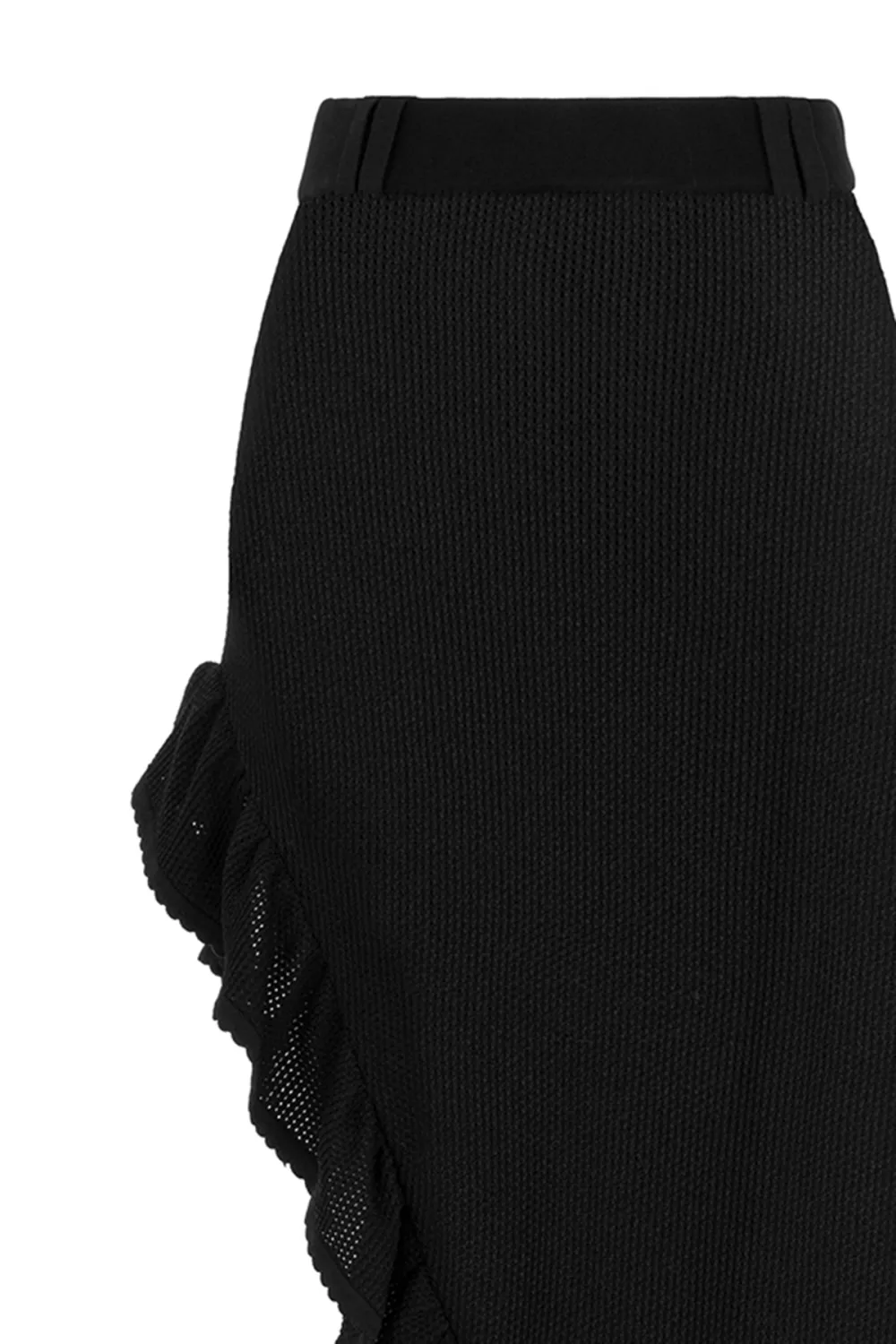 Irregular Skirt-Black