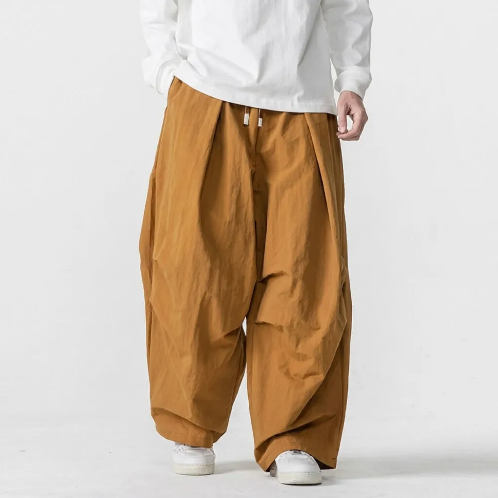 Lightweight Wide Casual Pants