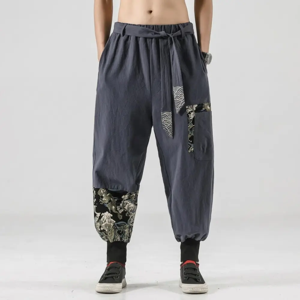 Simple Wrap Waist Pants