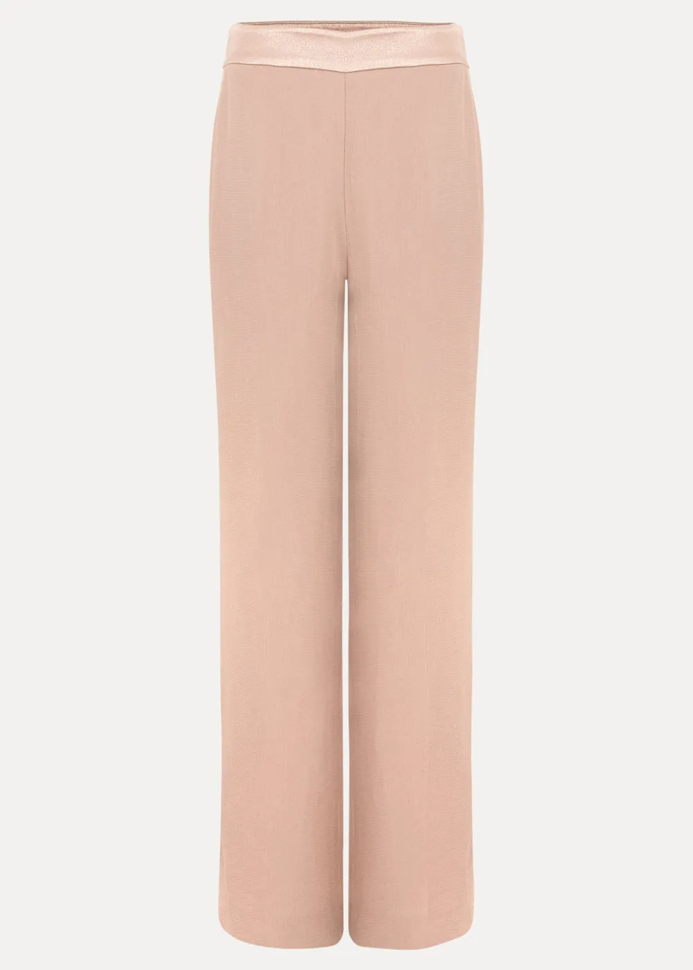 Breathable Pleated Straight Pants