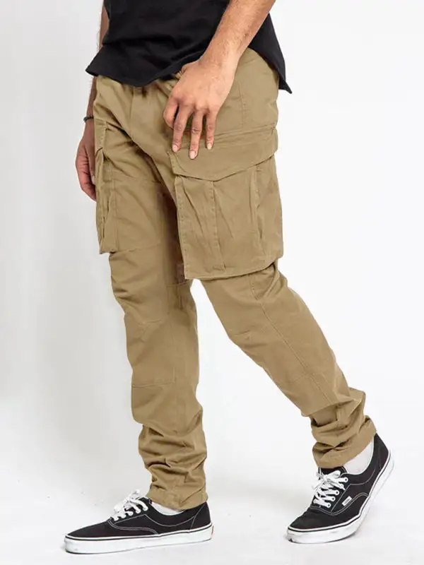 Utility Pocket Detail Everyday Pants