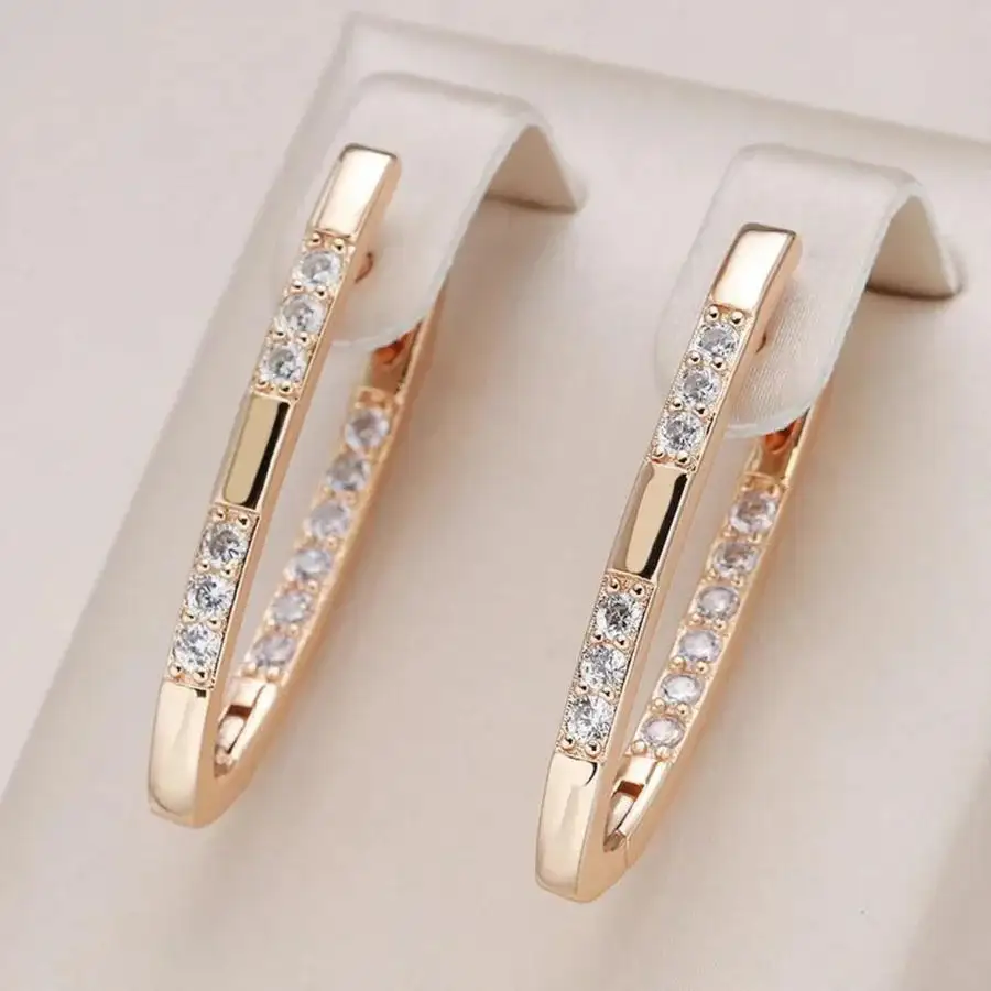 Etched Crystal Earrings