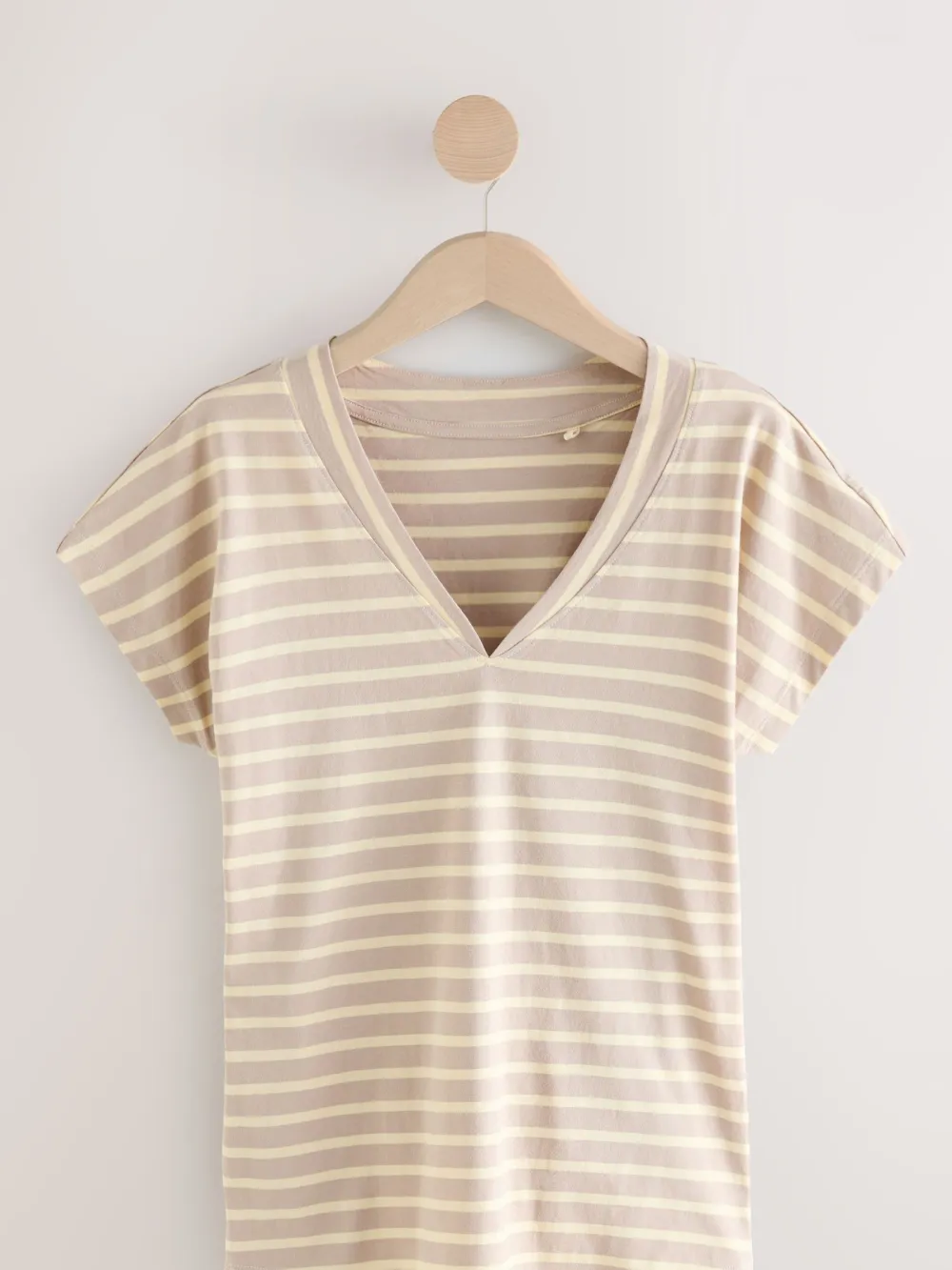 V-Neck Tops Pack Of 5 Cotton T-Shirts