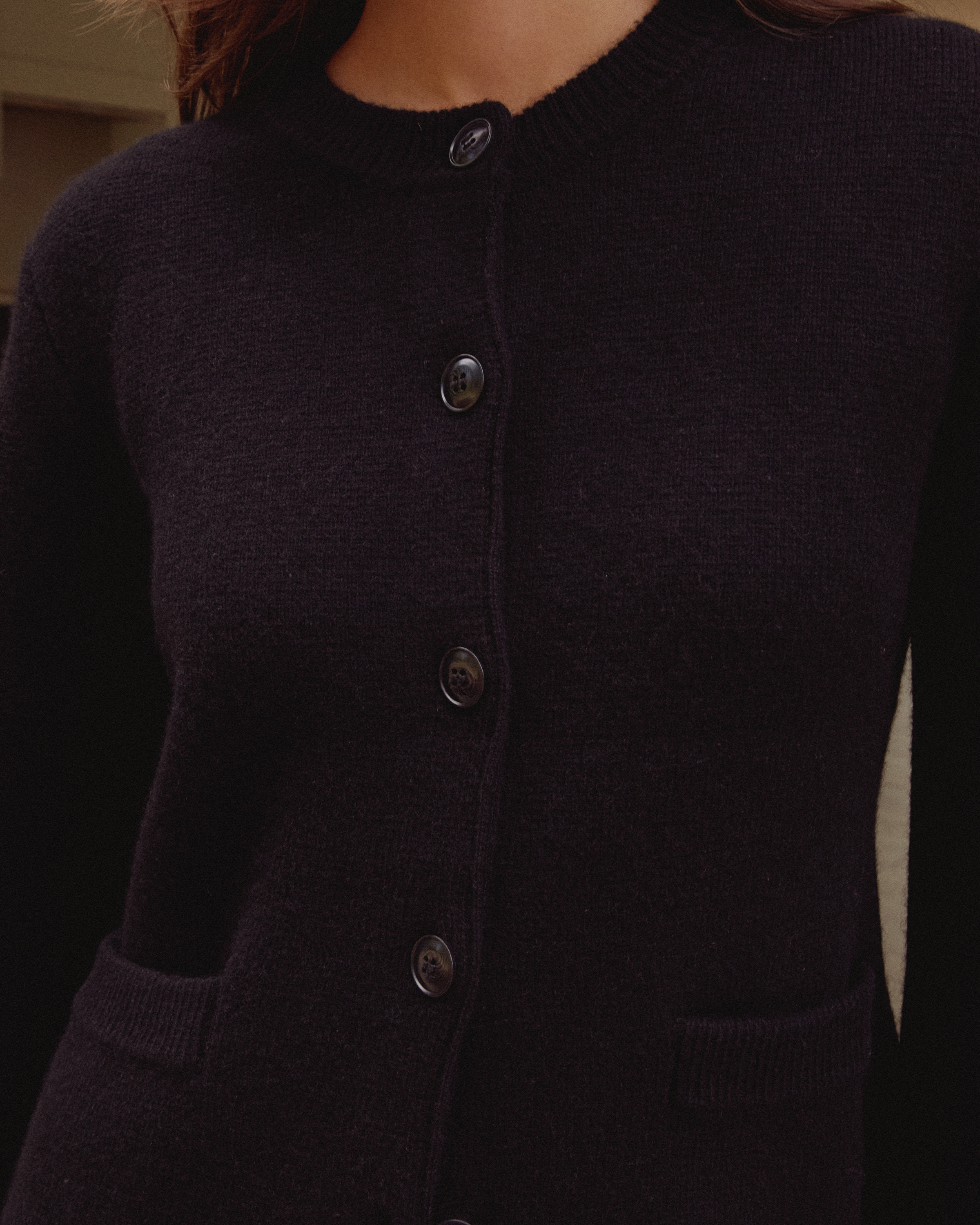 Averie Wool-Cashmere Cardigan