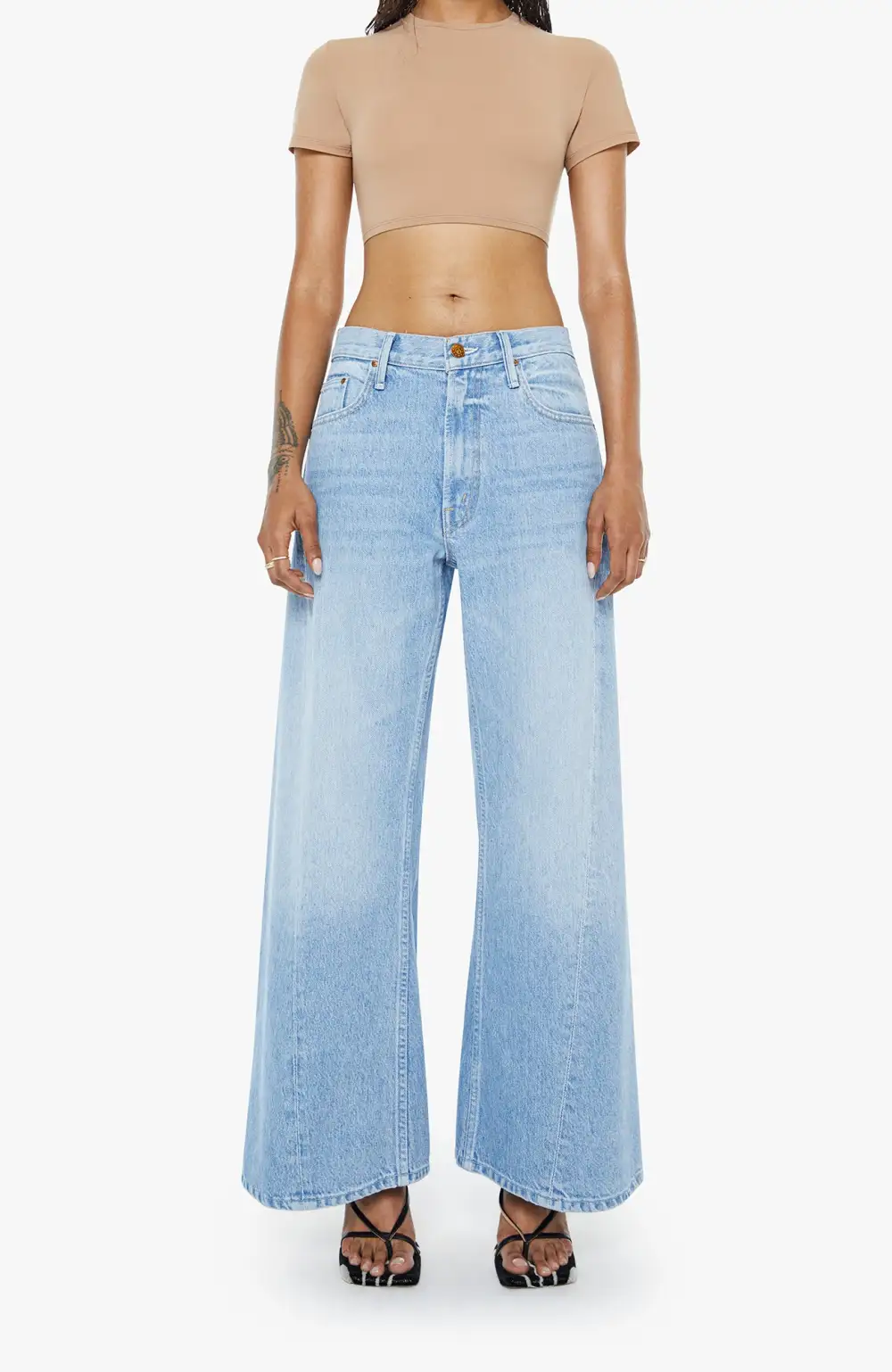 Straight Leg Bootcut Jeans