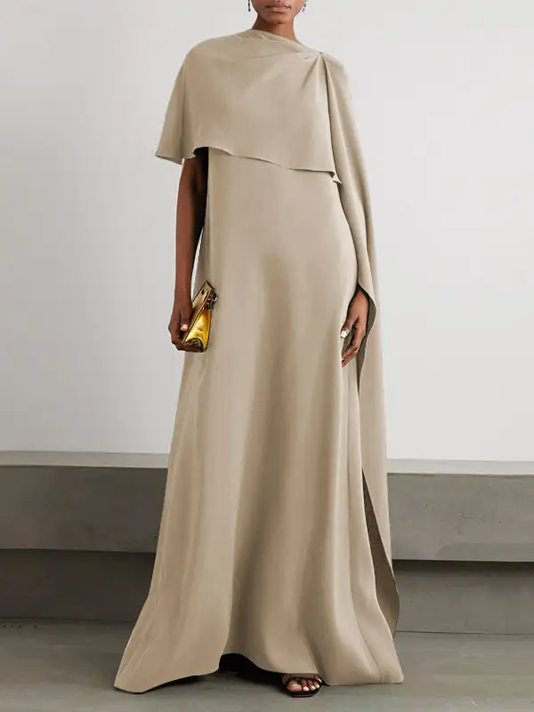 Asymmetric Everyday Flowing Dress