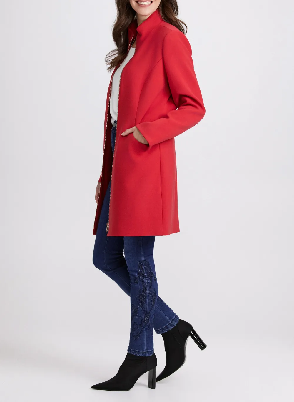 Long Women's Casual Coat