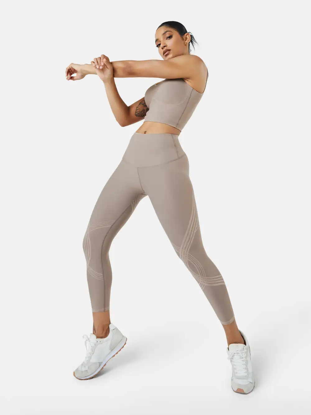 Body Sculpt 7/8 Leggings (Reversible Wear)