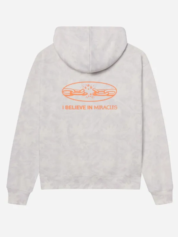 Women's Whimsical Pattern Letter Print Hooded Long-Sleeve Sweatshirt