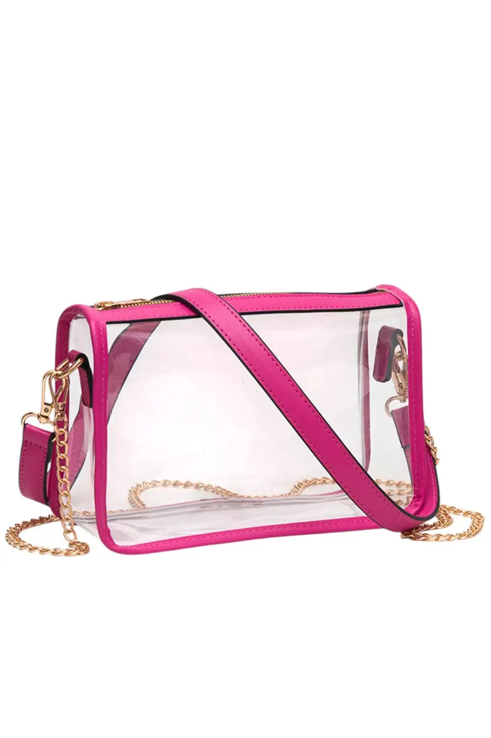 Rectangle Stadium Crossbody Bag