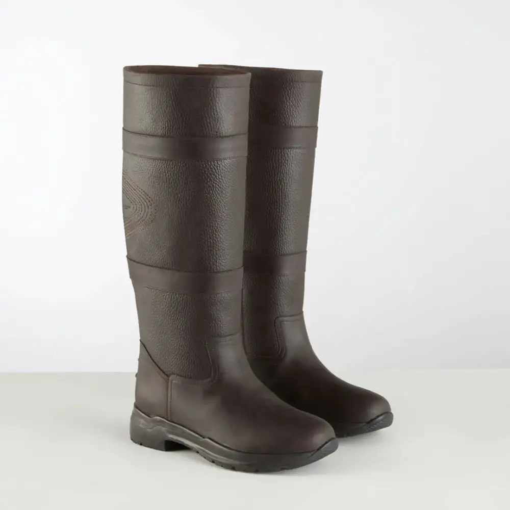 Everyday Weather-Ready Leather Riding Boots