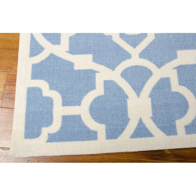 Ariene Navy Blue Indoor/Outdoor Rug