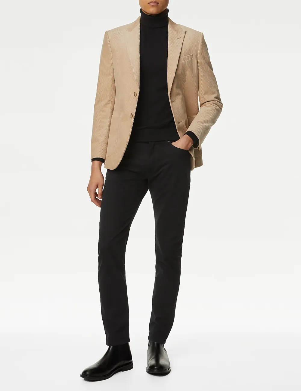 Cotton Rich Cord Blazer