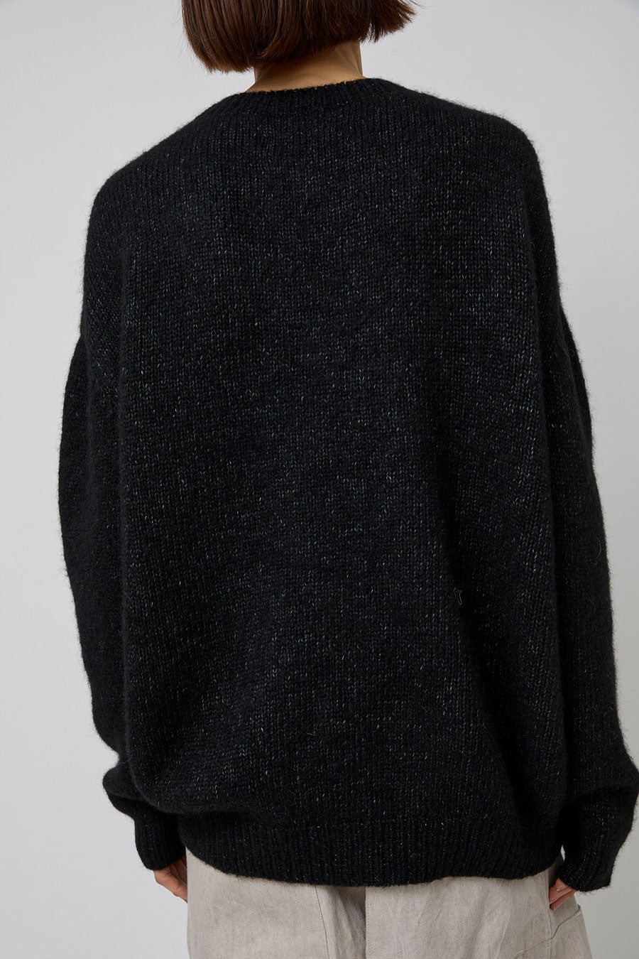 Lauren Manoogian Loft Crewneck in Black