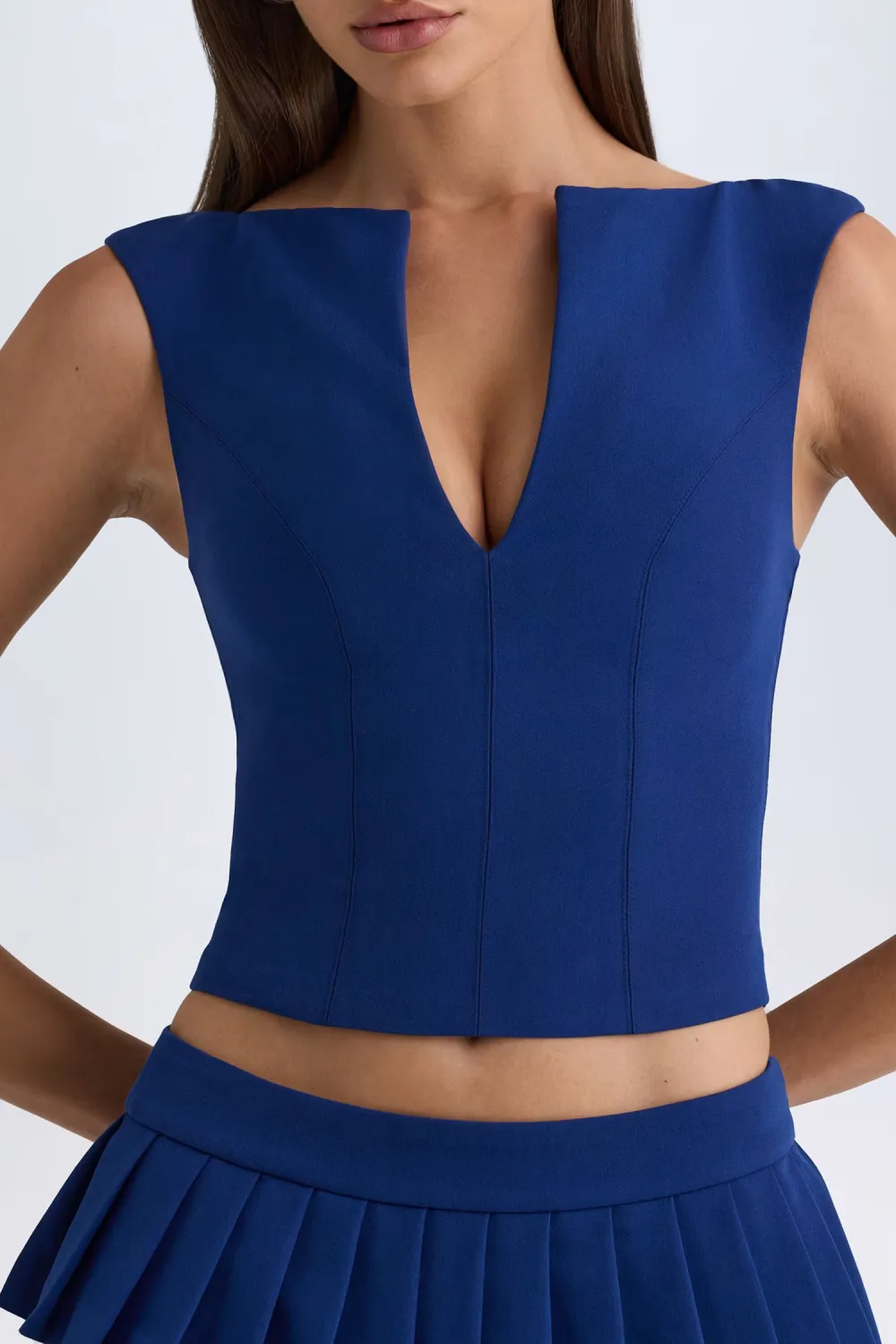 Women's All-Match Right-Shoulder Sleeveless Top