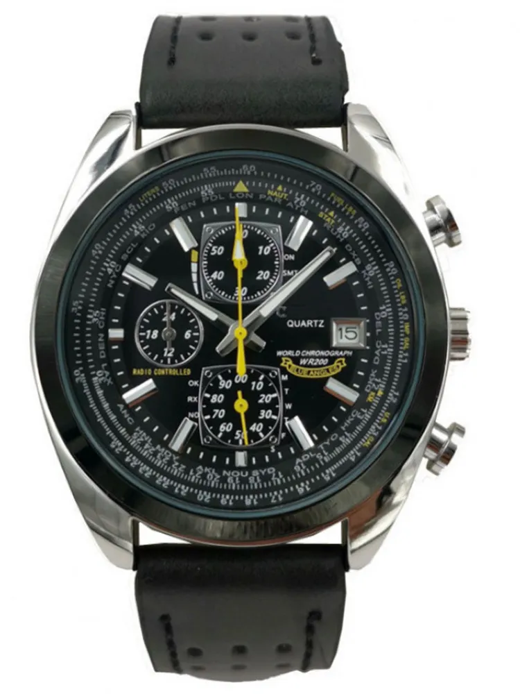 ⌚ Swiss Pilot Watch｜Authentic Swiss‑handcrafted, microscope‑calibrated movement, lifetime‑no‑replace solar movement, professional 20ATM waterproof 💧