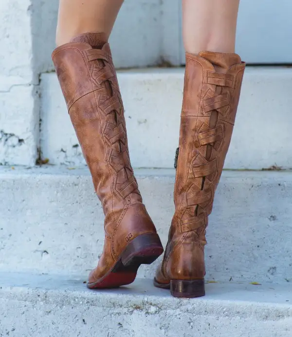Leather Heritage Knee High Boots