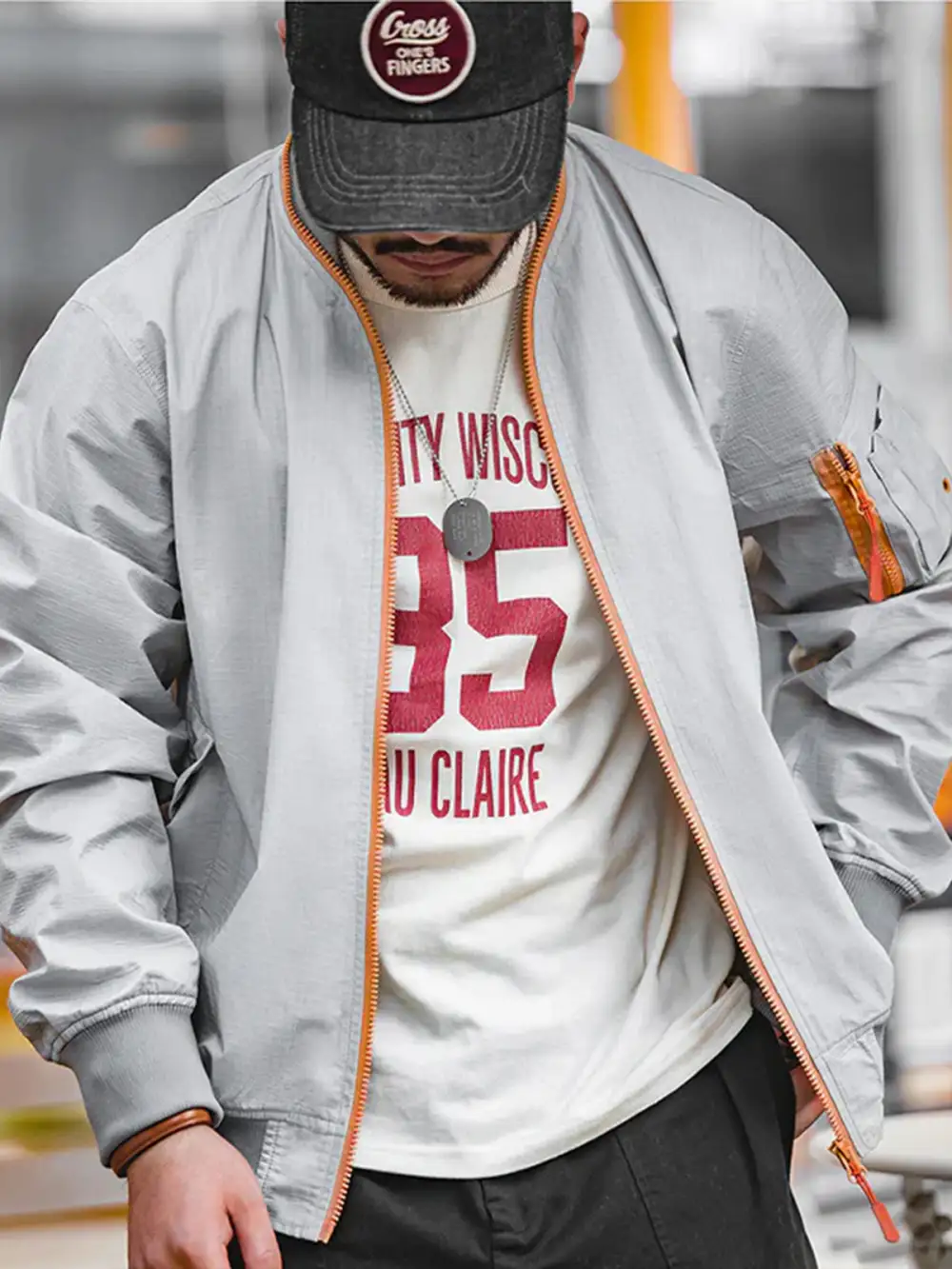 Men's Water Repellent Bomber Jacket