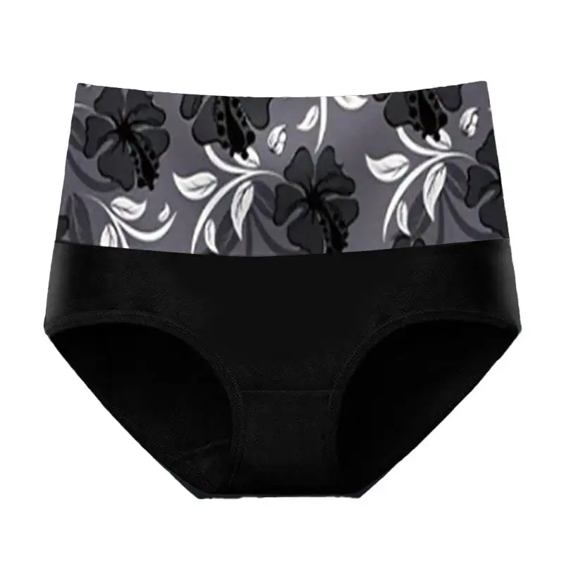 Plus Size Print Breathable Panty
