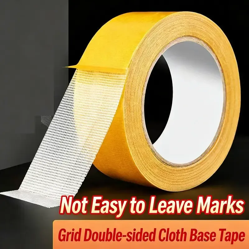 Universal Double-Sided Adhesive Tape, High Viscosity, Residue-Free, Carpet & Rug Gripper